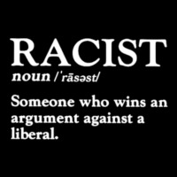 Racist Someone Who Wins An Argument Against A Liberal V-neck Tee | Artistshot