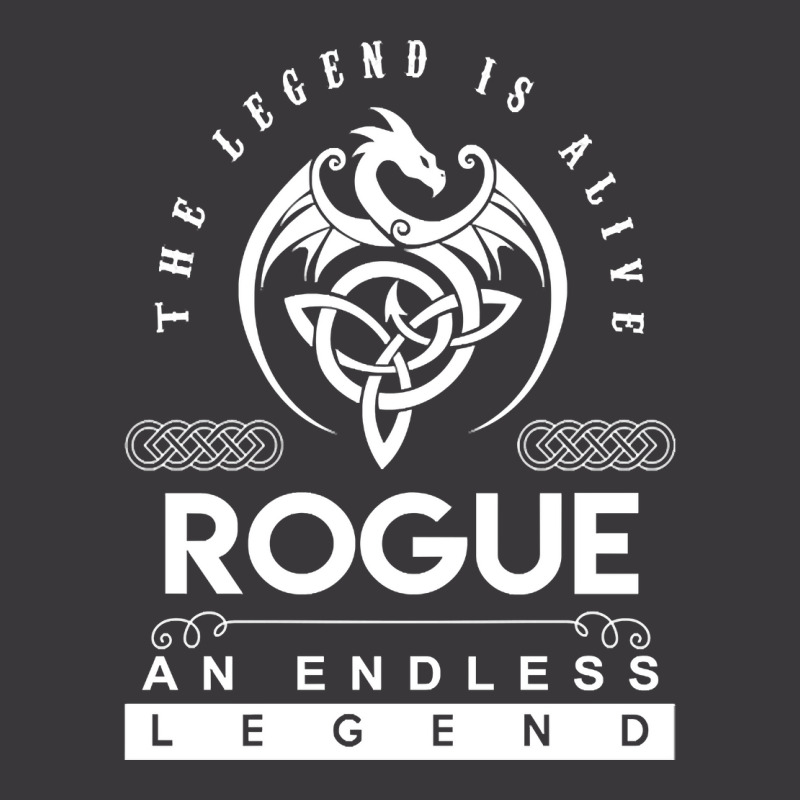 Limited Edition Rogue Name T Shirt - The Legend Is Alive - Rogue An En Ladies Curvy T-Shirt by fenderbendable | Artistshot