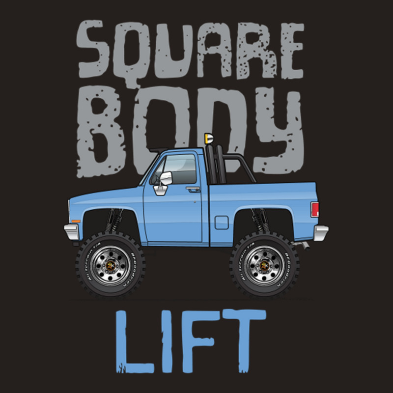 Square Body Lift Blue Tank Top | Artistshot