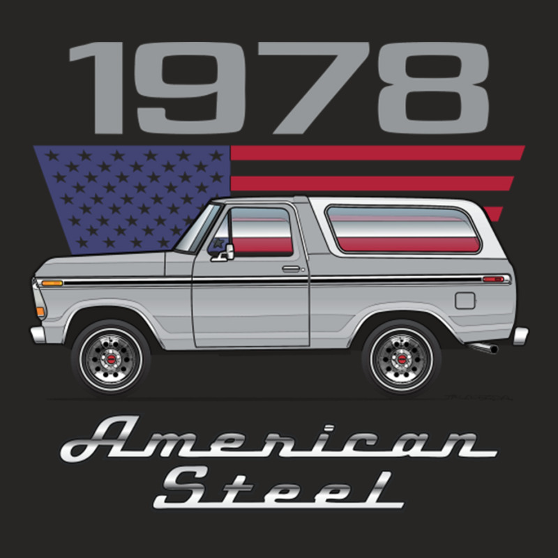 American Steel Silver Five Ladies Fitted T-Shirt by StefanyIveson | Artistshot