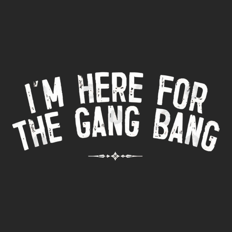 I'm Here For The Gang Bang Men's T-shirt Pajama Set | Artistshot