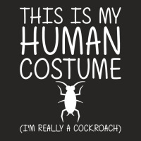 Cockroach Easy Halloween Human Costume Termite Pest Diy Gift Ladies Fitted T-shirt | Artistshot