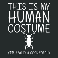 Cockroach Easy Halloween Human Costume Termite Pest Diy Gift Women's Triblend Scoop T-shirt | Artistshot