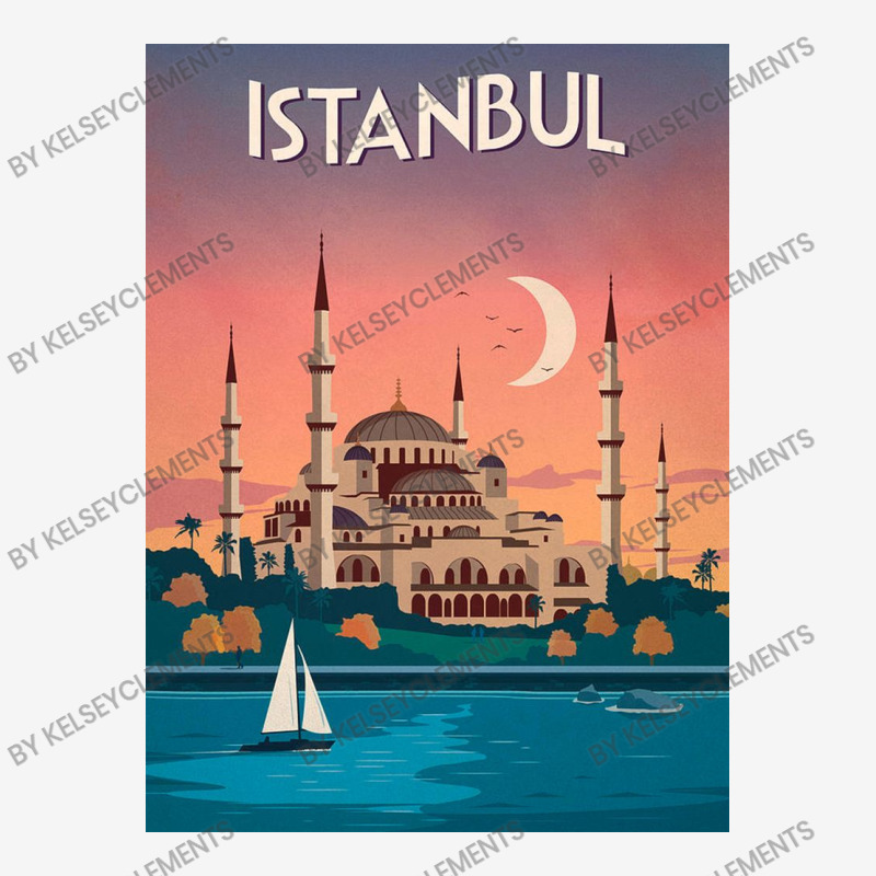 Istanbul Turkey Vintage Travel Classic T-shirt by kelseyclements | Artistshot