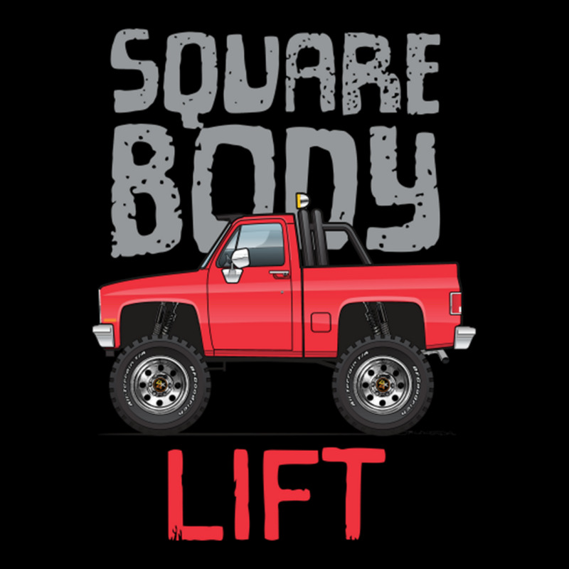 Square Body Lift Red Lightweight Hoodie | Artistshot