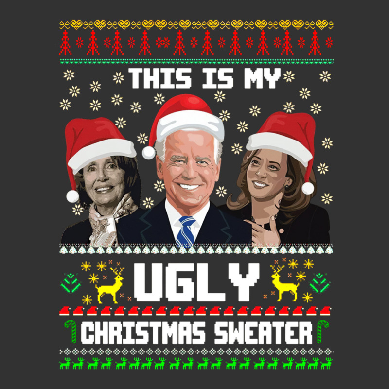 This Is My Ugliest Christmas Sweater Funny Joe Biden Kamala Sweatshirt Baby Bodysuit | Artistshot