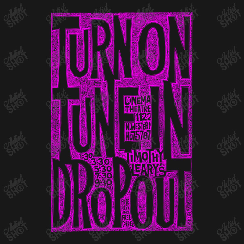 Turn On Tune In Drop Out Flannel Shirt | Artistshot