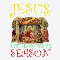 Christmas Nativity Jesus Is The Reason For The Season Manger T Shirt Graphic Youth T-shirt | Artistshot