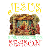 Christmas Nativity Jesus Is The Reason For The Season Manger T Shirt Baby Tee | Artistshot