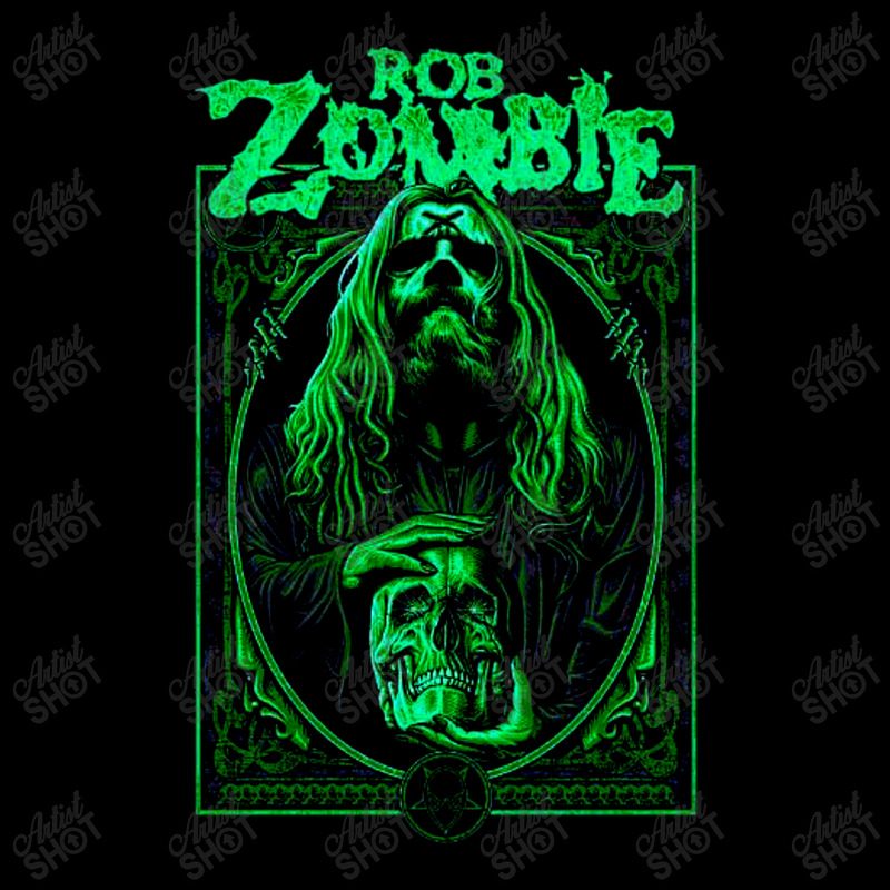 Rob Zombie Green Edition V-Neck Tee by Palupi77 | Artistshot