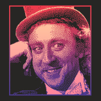 Trending Condescending Wonka (dithered) Ladies Fitted T-shirt | Artistshot