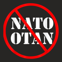 Anti Nato , Against Nato Otan Ladies Fitted T-shirt | Artistshot