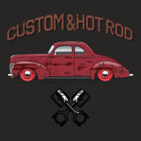 Patina Custom Claret Maroon Four Ladies Fitted T-shirt | Artistshot