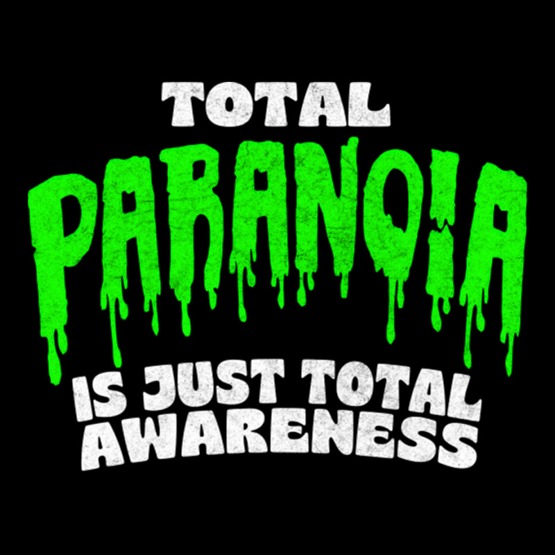 Total Paranoia True Crime Fanatic Quote Cropped Hoodie by hishamborgy | Artistshot