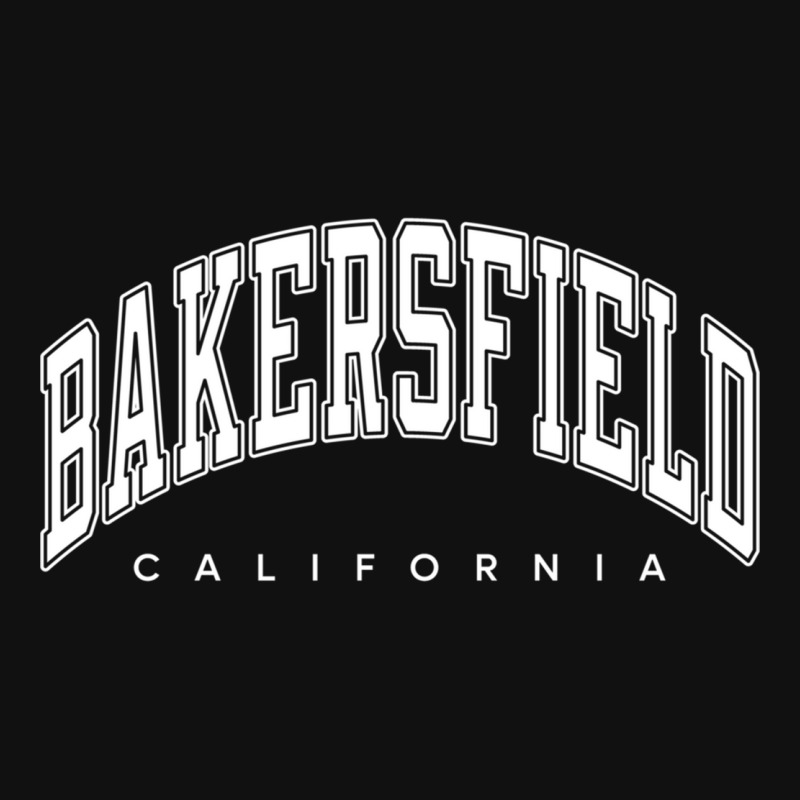 Bakersfield California Ca Varsity Style White Text Sweatshirt Graphic Youth T-shirt by KarinLeighPurcell | Artistshot