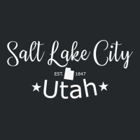 Salt Lake City Utah Shirt Classic Salt Lake City Ut Us City T Shirt Crewneck Sweatshirt | Artistshot