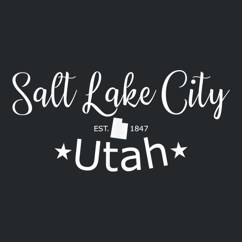 Salt Lake City Utah Shirt Classic Salt Lake City Ut Us City T Shirt Crewneck Sweatshirt | Artistshot