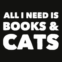 All I Need Is Books And Cats Scorecard Crop Tee | Artistshot