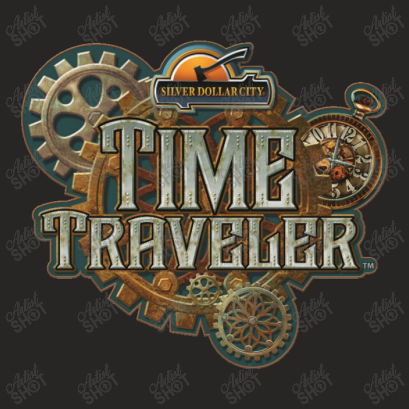 Time Traveler Silver Dollar City Ladies Fitted T-Shirt by LuceroCrystalMurillo | Artistshot