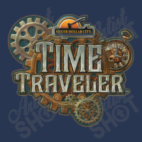 Time Traveler Silver Dollar City Ladies Denim Jacket | Artistshot