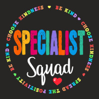 Trending School Support Team Specialist Teacher Squad Reading Teacher Ladies Fitted T-shirt | Artistshot