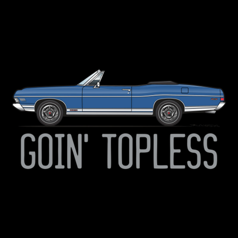 Goin Topless Acapulco Blue V-neck Tee | Artistshot