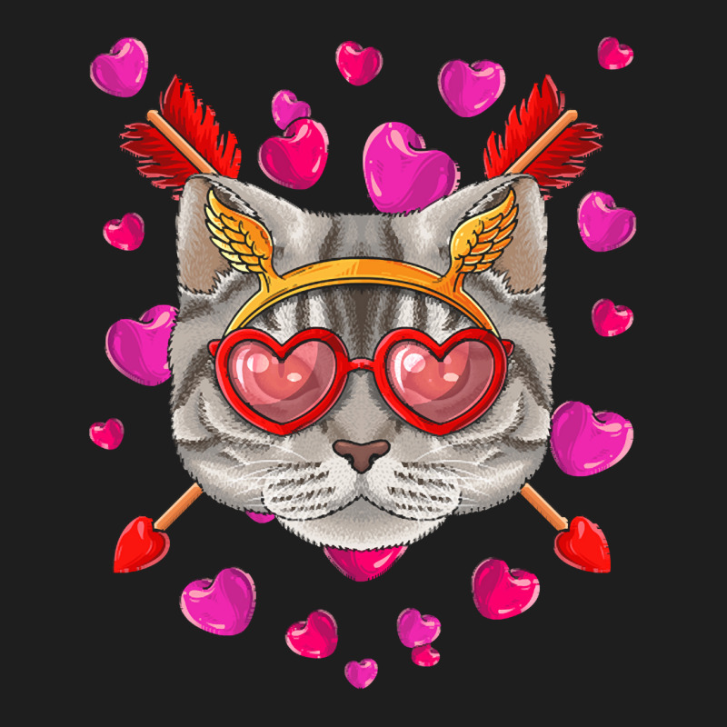 American Shorthair Valentines Day T  Shirt American Shorthair Valentin Classic T-shirt by roman56602 | Artistshot