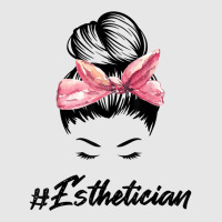 Esthetician Messy Bun Hair Bandana Aesthetician Beautician 11 Unisex Jogger | Artistshot