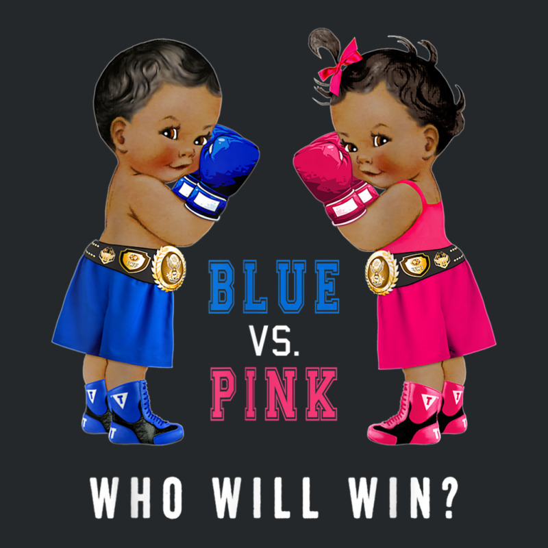 Blue Vs Pink Ethnic Boxing Babies Gender Reveal S Crewneck Sweatshirt by ReginaldLewisMay | Artistshot