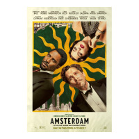 Amsterdam (2022) Poster Crewneck Sweatshirt | Artistshot