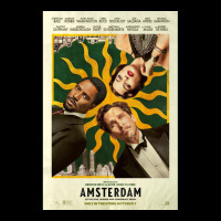 Amsterdam (2022) Poster Men's 3/4 Sleeve Pajama Set | Artistshot