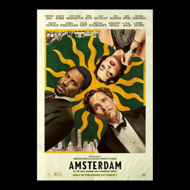 Amsterdam (2022) Poster Men's 3/4 Sleeve Pajama Set by qafarinakaka8 | Artistshot