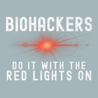 Biohacker Biohackers Do It With The Red Lights On Premium T Shirt Unisex Sherpa-lined Denim Jacket | Artistshot