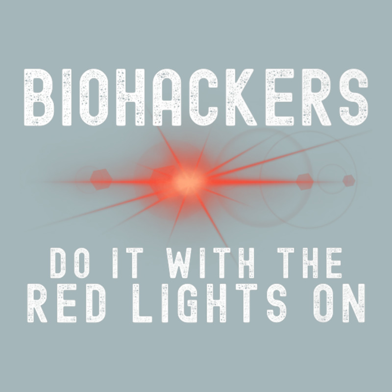 Biohacker Biohackers Do It With The Red Lights On Premium T Shirt Unisex Sherpa-lined Denim Jacket | Artistshot