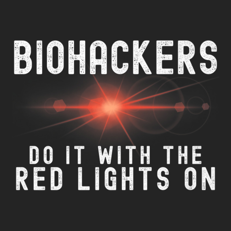 Biohacker Biohackers Do It With The Red Lights On Premium T Shirt 3/4 Sleeve Shirt | Artistshot