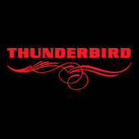 Thunderbird Emblem Withswoops Pinstripes Lightweight Hoodie | Artistshot