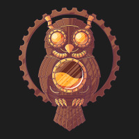 Hot Trend Steampunk Owl Mechanical Gears Fantasy Science Classic T-shirt | Artistshot