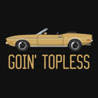 Goin Topless Light Goldenrod Skinny Tumbler | Artistshot