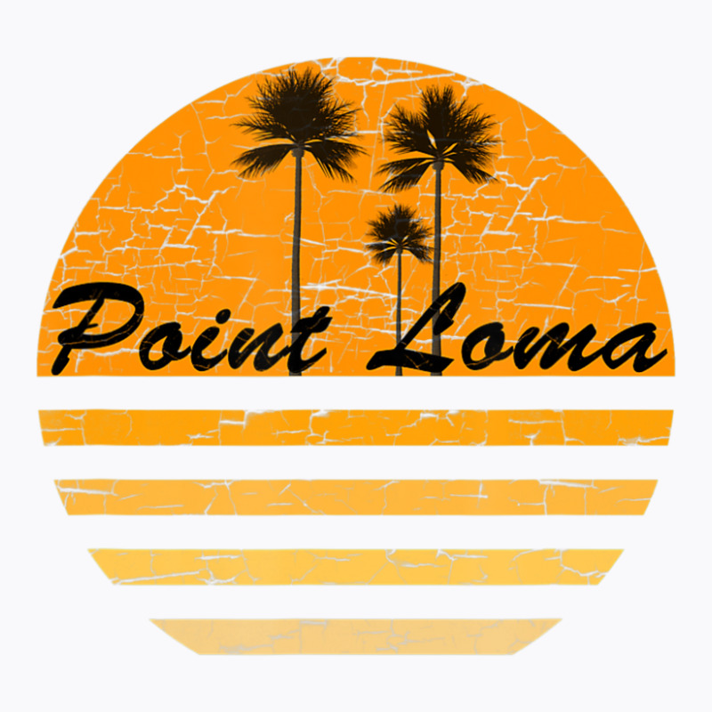 Point Loma, Ca Vintage Retro 70s Throwback Surf T-shirt | Artistshot