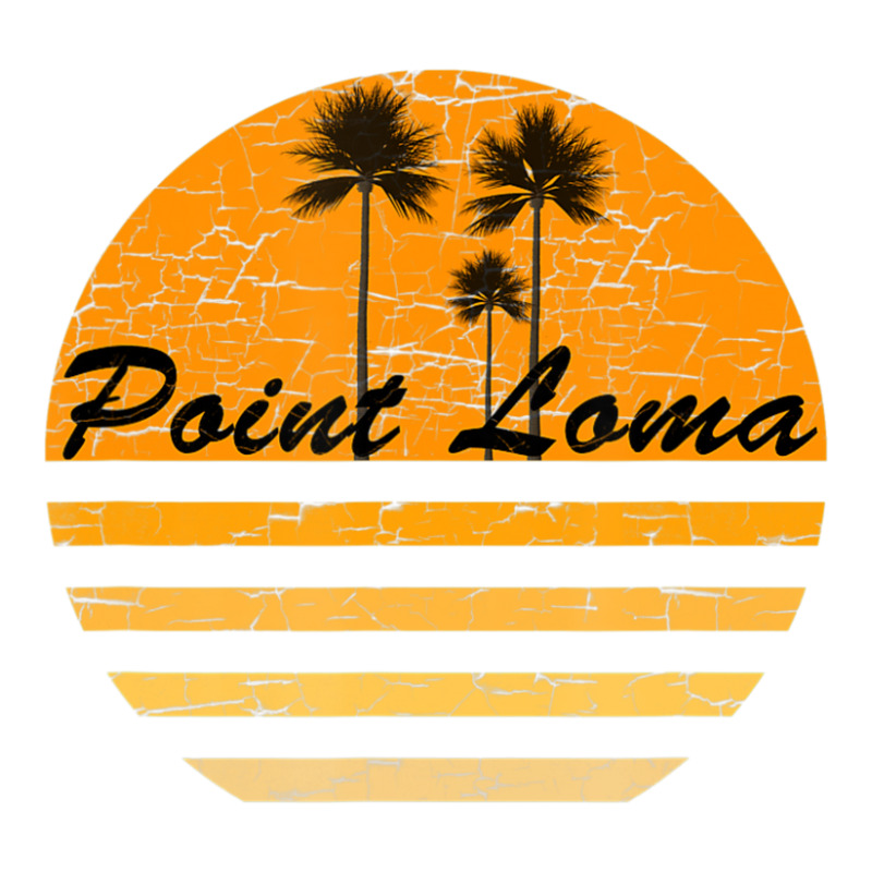 Point Loma, Ca Vintage Retro 70s Throwback Surf Baby Tee | Artistshot