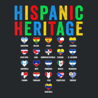 Hispanic Heritage Month Latin Countries Flag Latino Pride Crewneck Sweatshirt | Artistshot