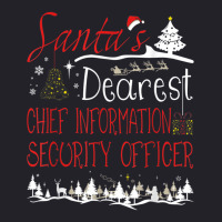 Chief Information Security Officer Xmas Job Cute Christmas T Shirt Unisex Sherpa-lined Denim Jacket | Artistshot