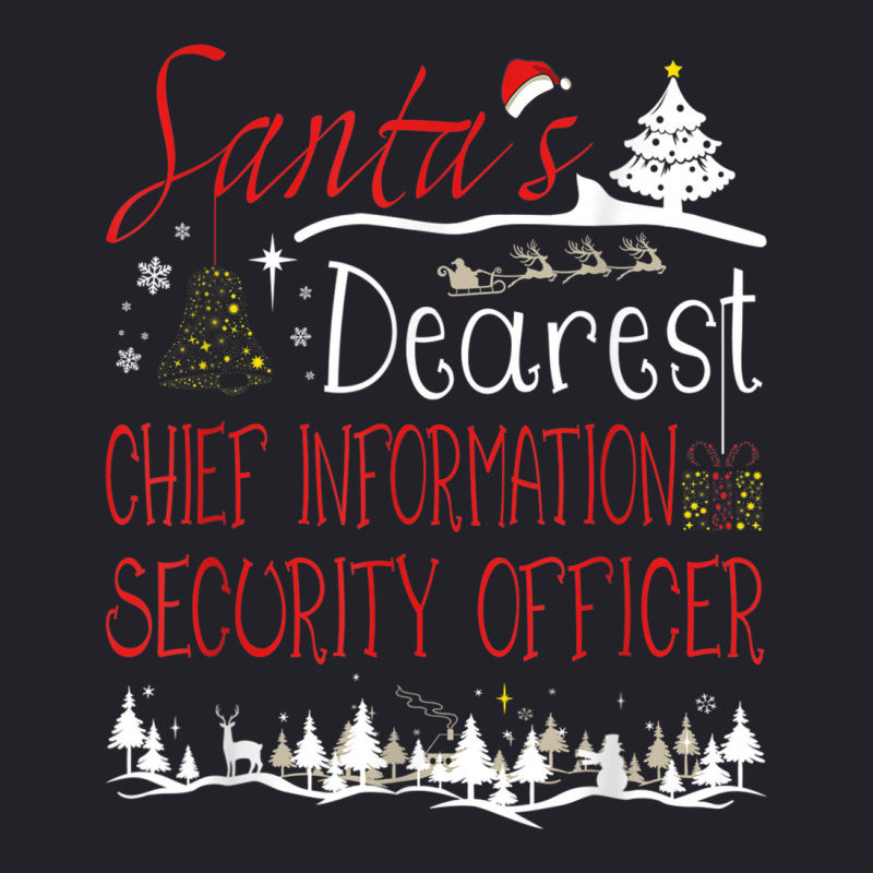 Chief Information Security Officer Xmas Job Cute Christmas T Shirt Unisex Sherpa-Lined Denim Jacket by choninzel | Artistshot