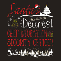 Chief Information Security Officer Xmas Job Cute Christmas T Shirt Tank Top | Artistshot