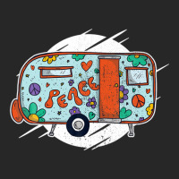 Peace Hipie Camping Trailer Woman Children Men Men's T-shirt Pajama Set | Artistshot