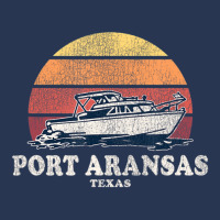 Port Aransas Tx Vintage Boating 70s Retro Boat Men Denim Jacket | Artistshot