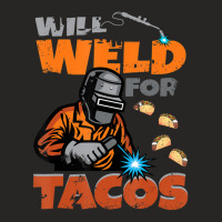 Trending Taco Welder Will Weld For Tacos Ladies Fitted T-shirt | Artistshot