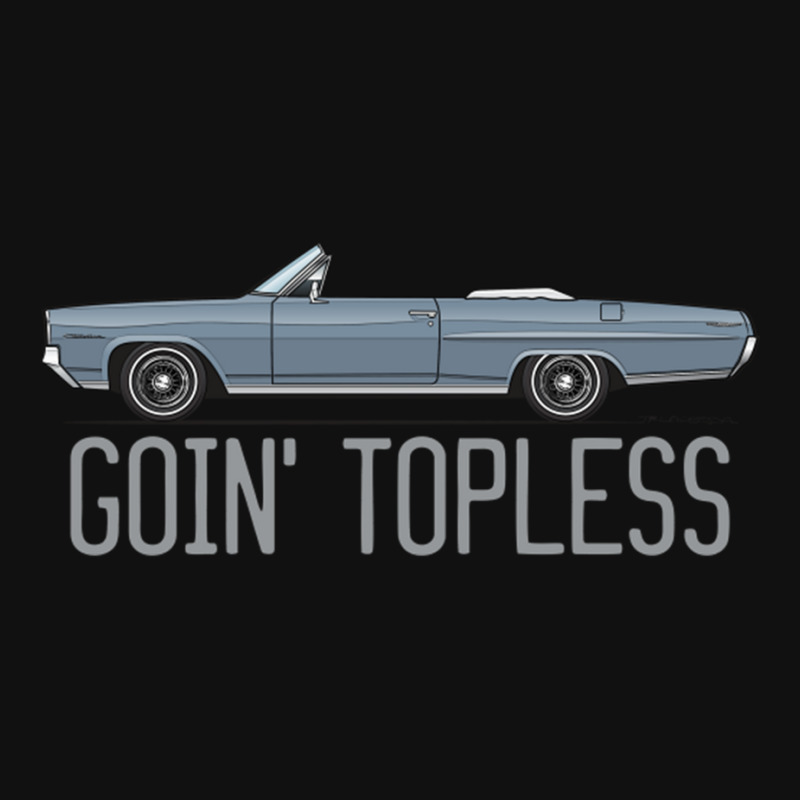 Goin Topless Silver Blue Tote Bags | Artistshot