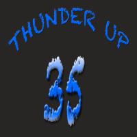 Thunder Up 35! Gift Ladies Fitted T-shirt | Artistshot