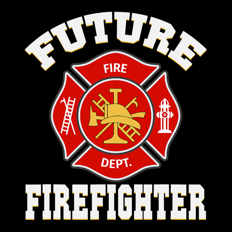 Future Firefighter Long Sleeve Baby Bodysuit by ScottArtist | Artistshot